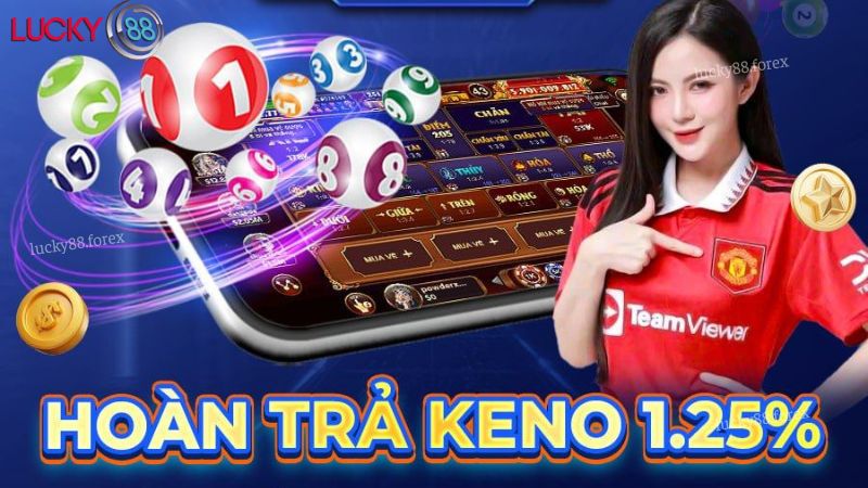 Các loại cược Keno Vietlott Lucky88 phổ biến