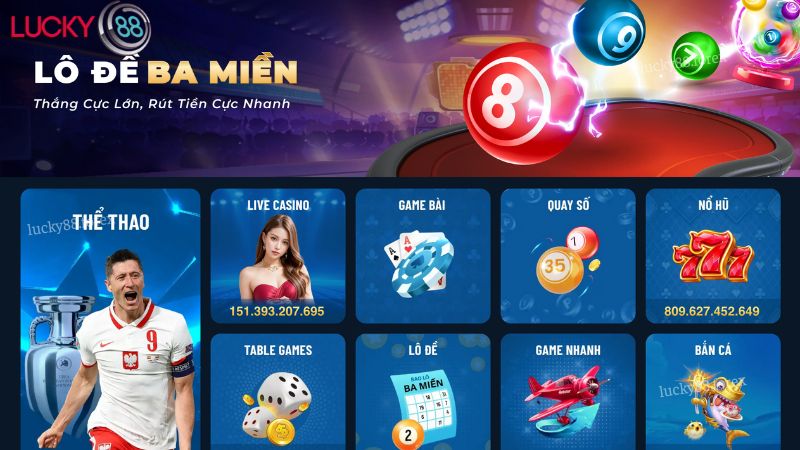 Giới thiệu sảnh cá cược xanh tín tại Lucky88
